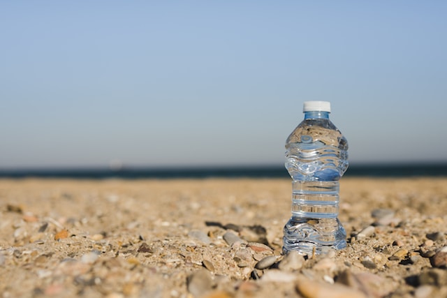 a water bottle. 